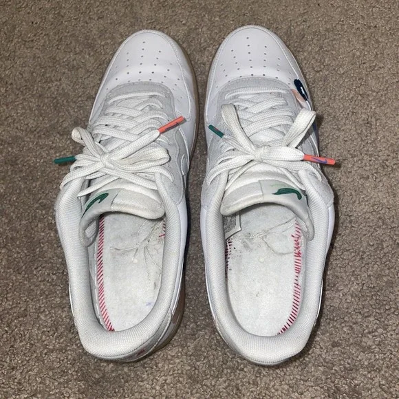 Mayumi Yamase x Nike Air Force 1 Flyleather Earth Day 2021 DB3598-100 Size 10.5 - Picture 6 of 9